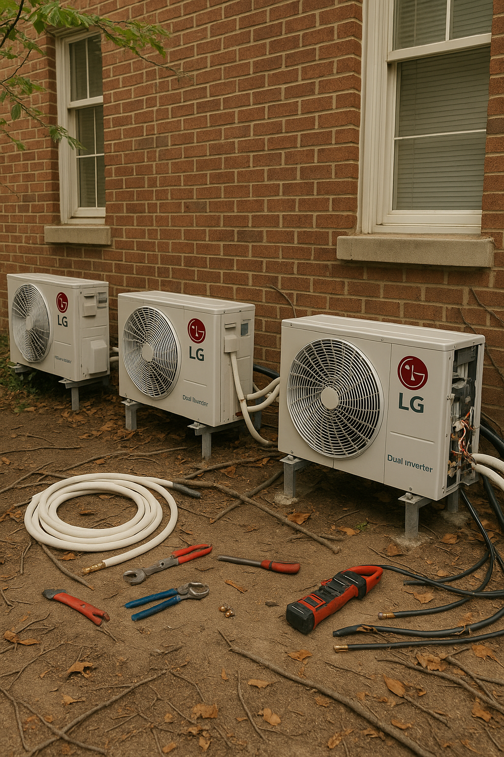 Instalación de aire acondicionado